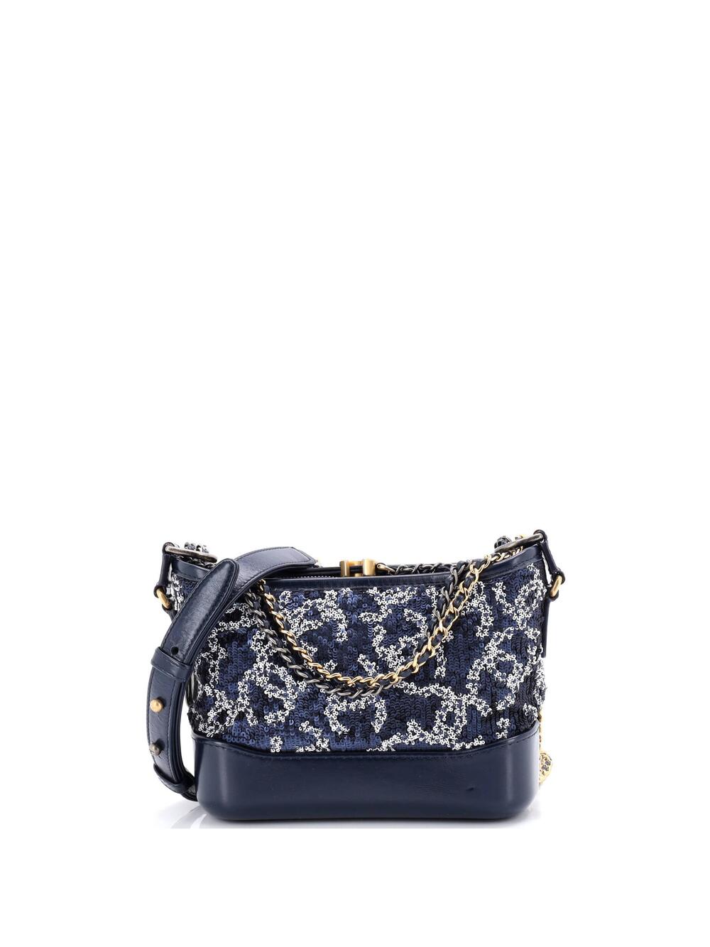 Chanel Gabrielle Hobo Logo Motif #205521C35B